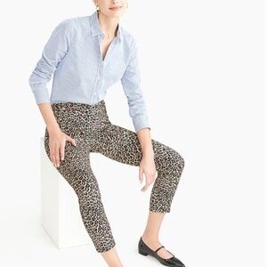 J. Crew Factory Leopard Print Winnie Pant